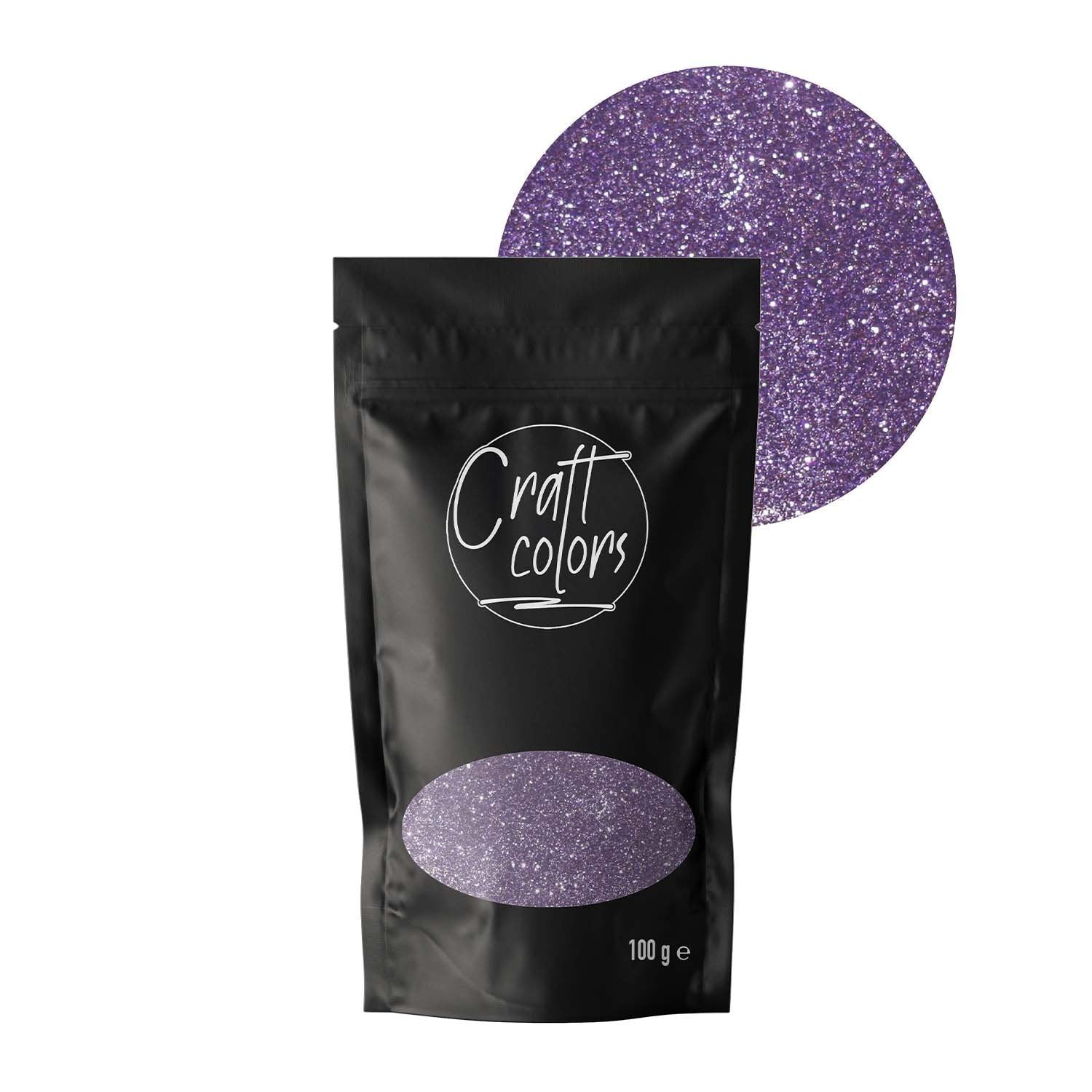 Glitter | Lavendel 100g - Craft Colors