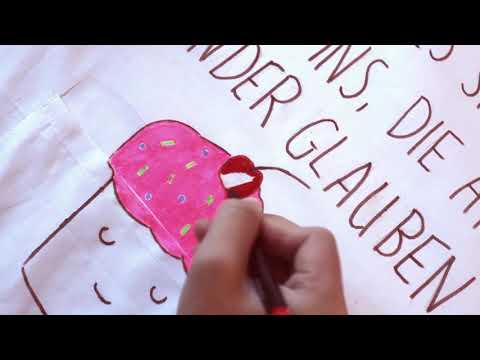 Ensemble de stylos textiles Craft colors®, 20 marqueurs textiles, lavables en machine