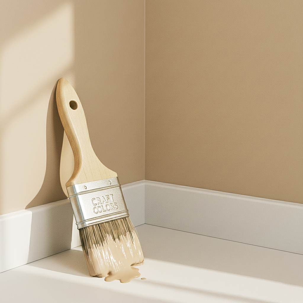 Peinture murale beige mat n° 129 Design Collection 5L